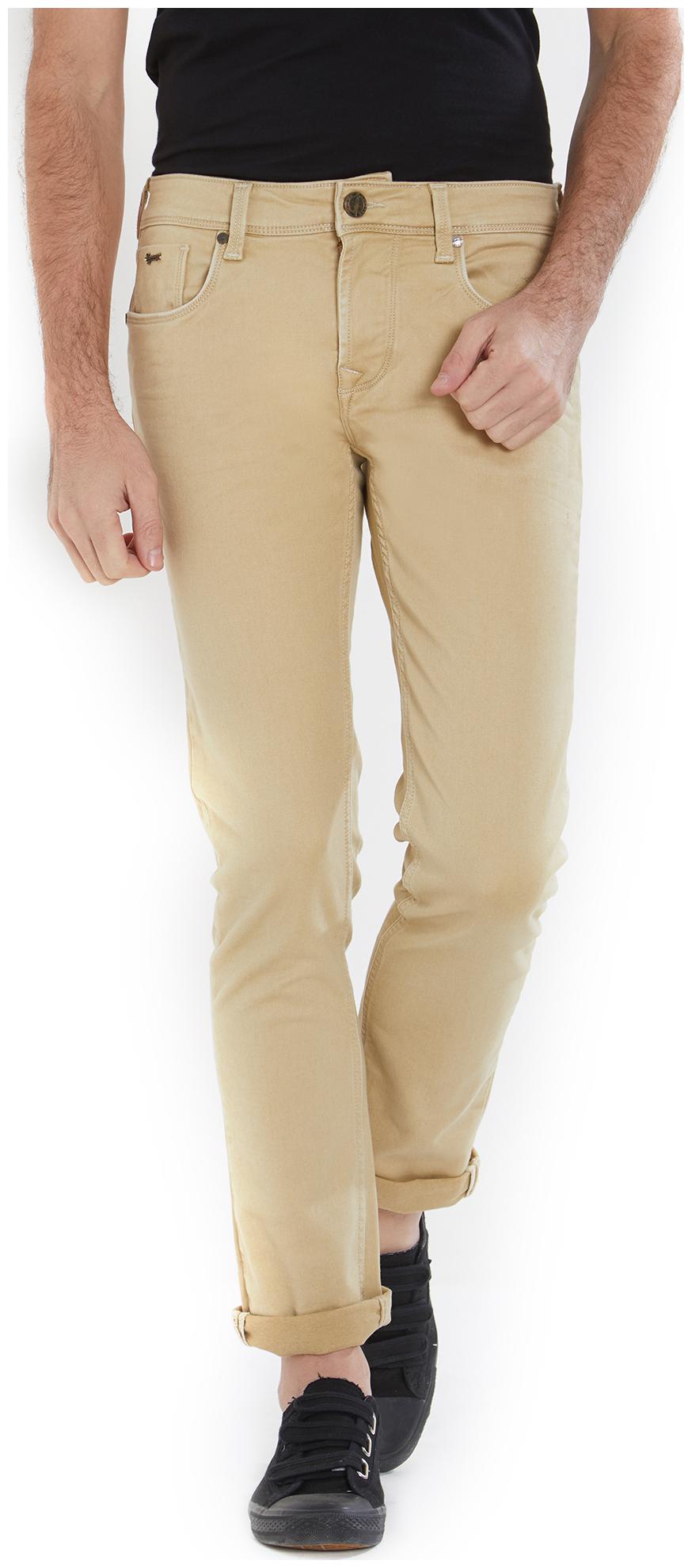 

Lawman Pg3 Men Beige Slim Fit Jeans