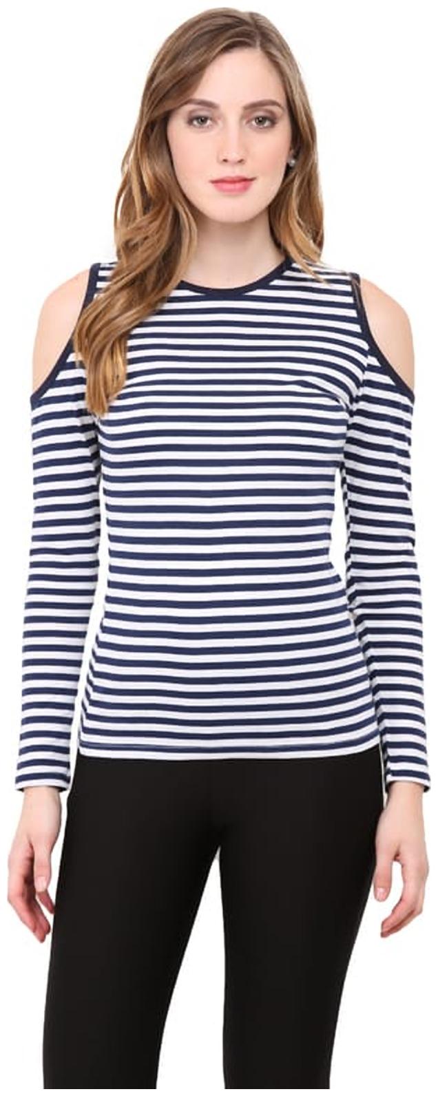 

Le Bourgeois Women Striped Regular top - Multi
