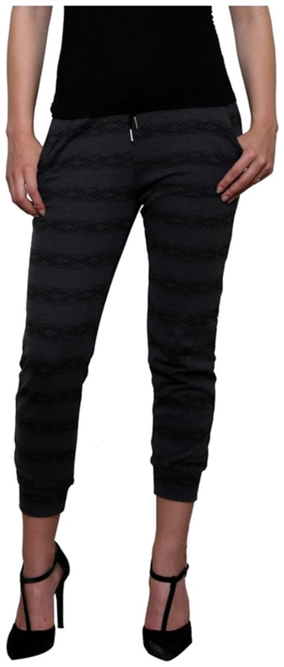 

Le Bourgeois Dark Grey Color Cotton Trackpant for Women