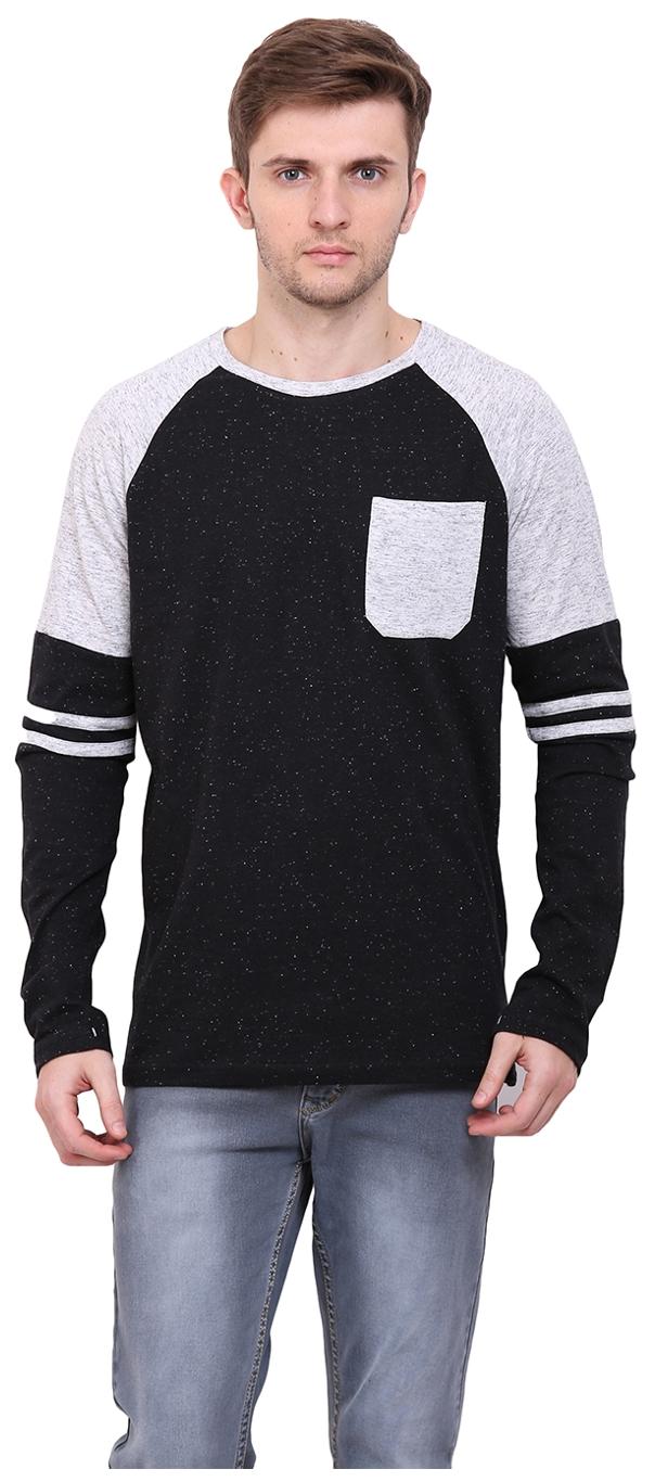 

Le Bourgeois Men Black Regular fit Cotton Round neck T-Shirt - Pack Of 1