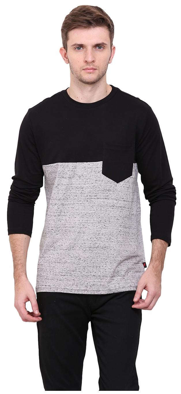 

Le Bourgeois Men Black Regular fit Cotton Round neck T-Shirt - Pack Of 1