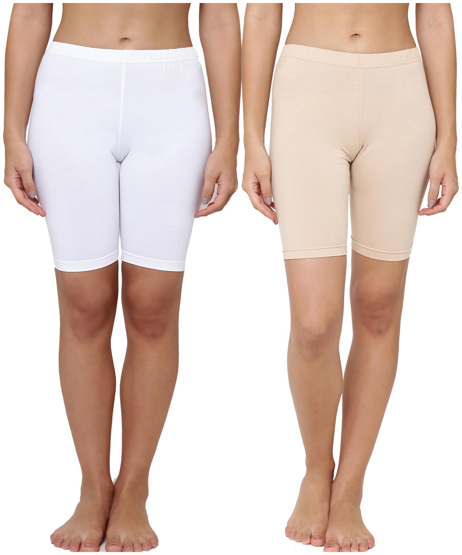 

Leading Lady Women Solid Regular shorts - Multi
