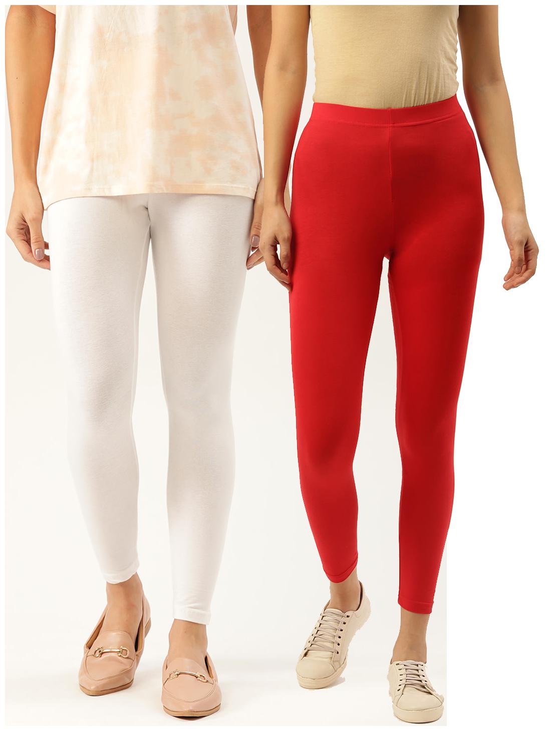 

Leading Lady Women Ankle Length Solid Leggings