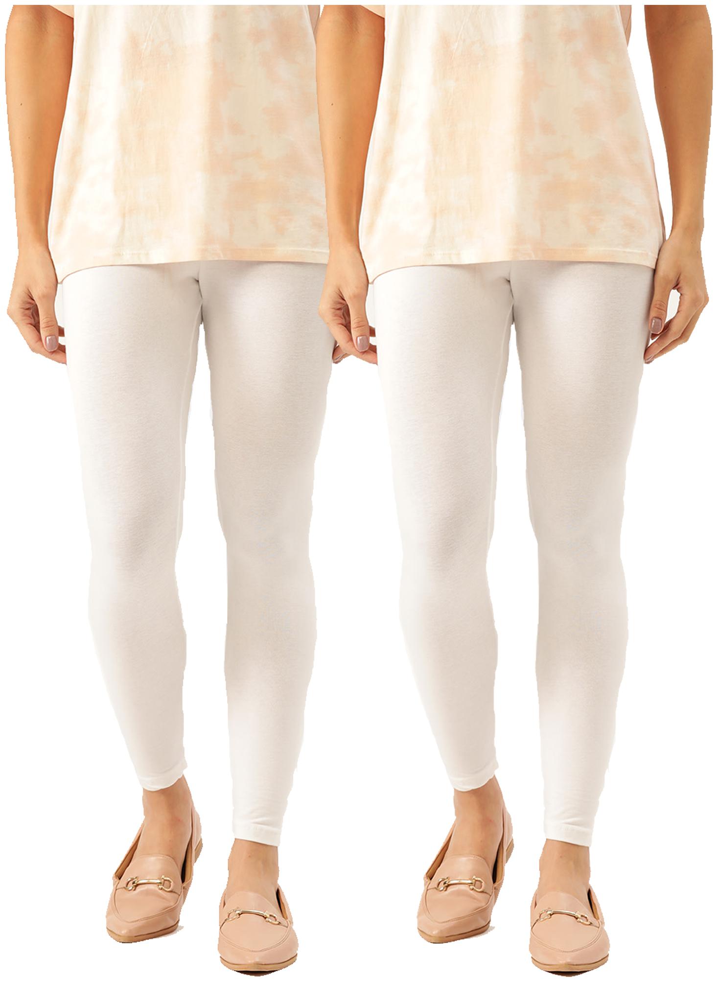 

Leading Lady Women Ankle Length Solid Leggings