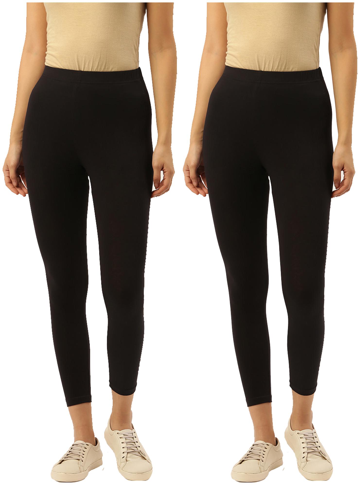 

Leading Lady Women Ankle Length Solid Leggings