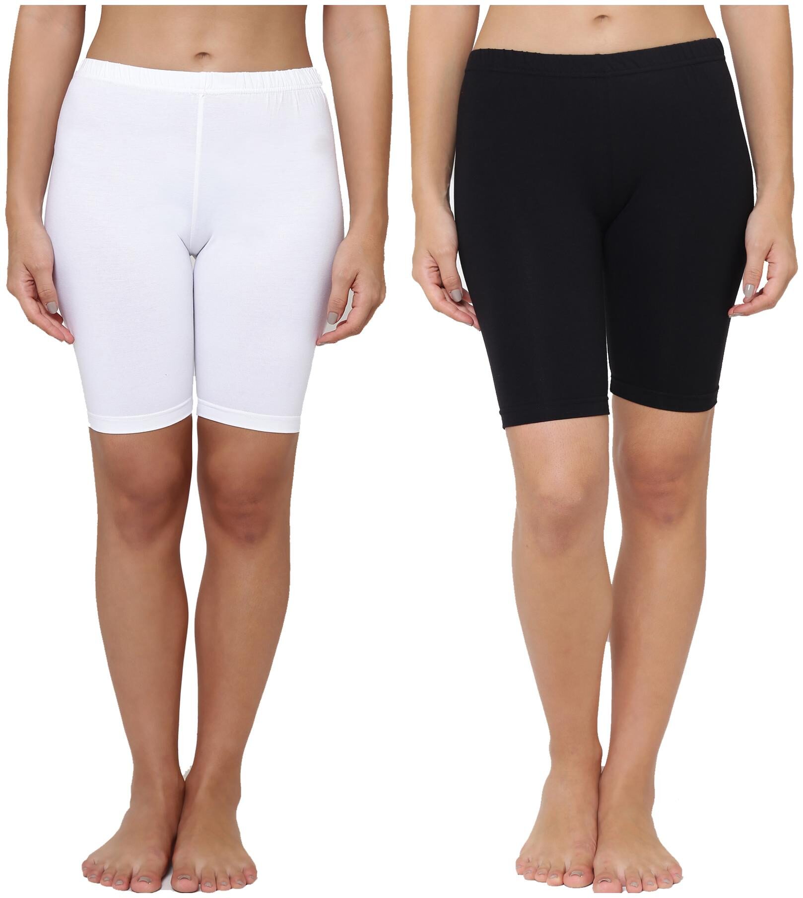 

Leading Lady Women Solid Regular shorts - Multi