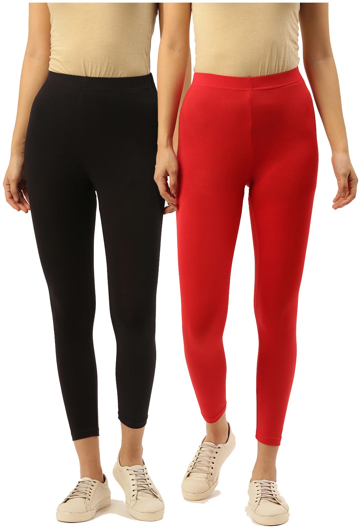 

Leading Lady Women Ankle Length Solid Leggings