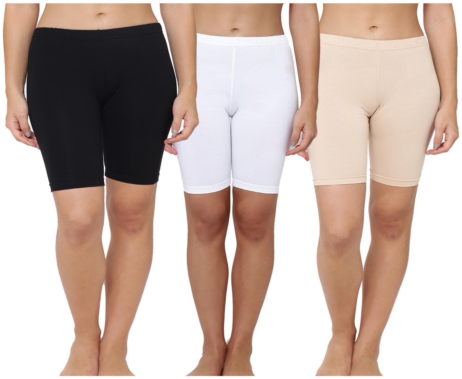 

Leading Lady Women Solid Regular shorts - Multi