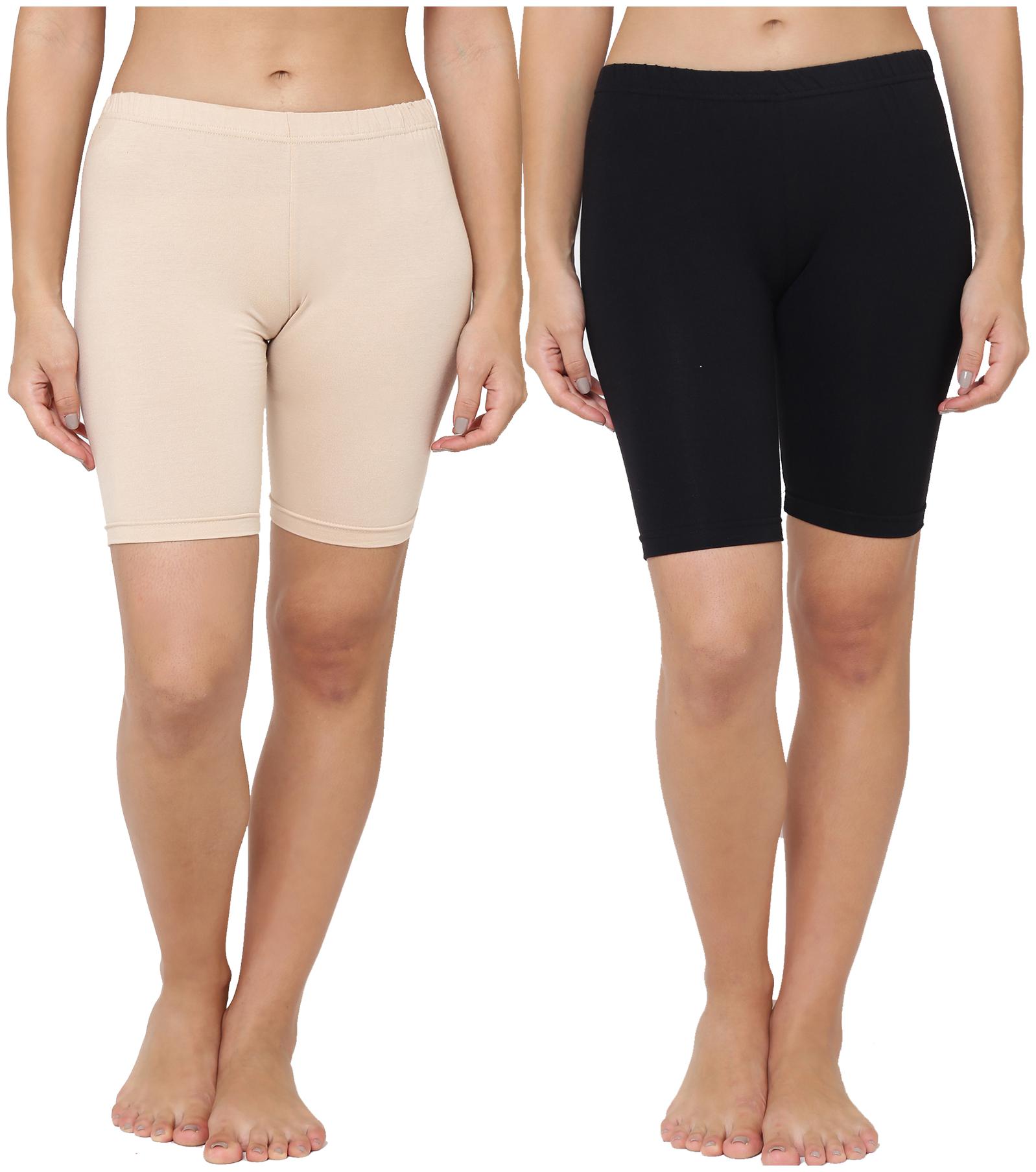 

Leading Lady Women Solid Regular shorts - Multi