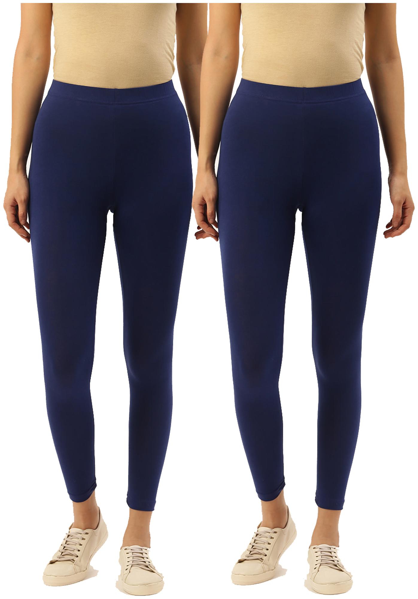 

Leading Lady Women Ankle Length Solid Leggings