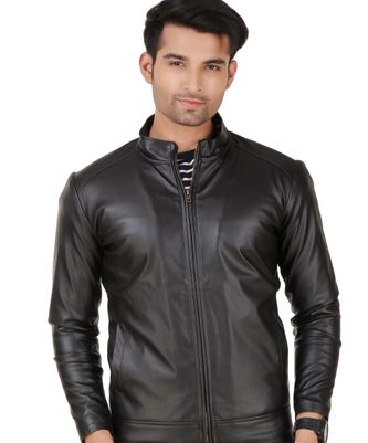 Jackets for Men Upto 70% OFF - Buy Men's Leather Jackets, Denim ... Leather Retail Black Leather Jacket with Fur Lining for Man