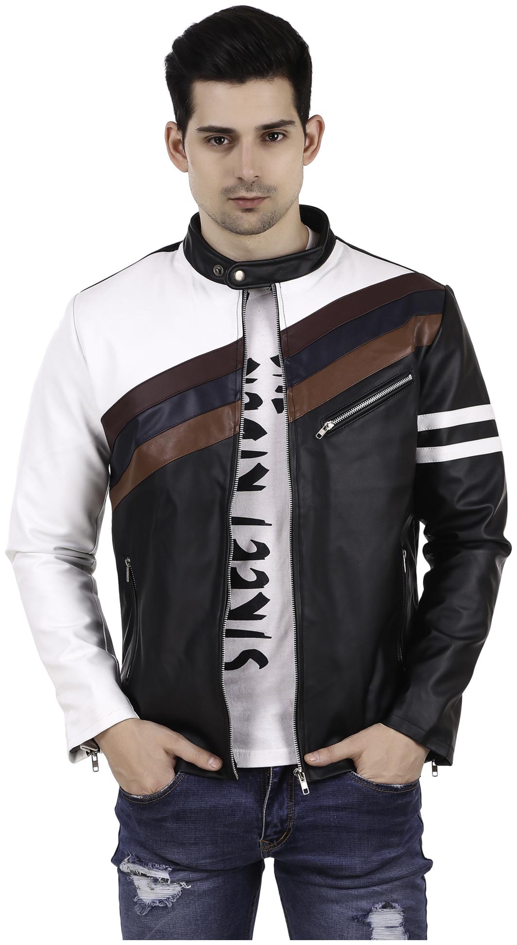 

Leather Retail Stylish Faux Leather jacket For Man s