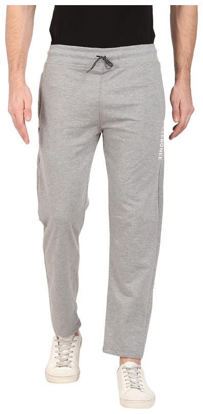 

LEE BONEE Men Grey Solid Regular fit Track pants