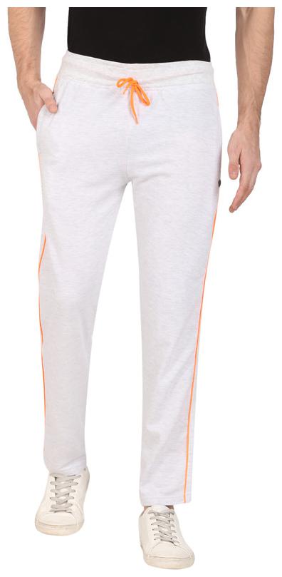 

LEE BONEE Men White Solid Regular fit Track pants