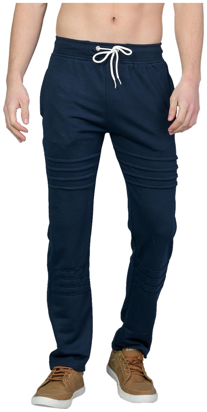 

LEE BONEE Men Navy blue Solid Regular fit Track pants