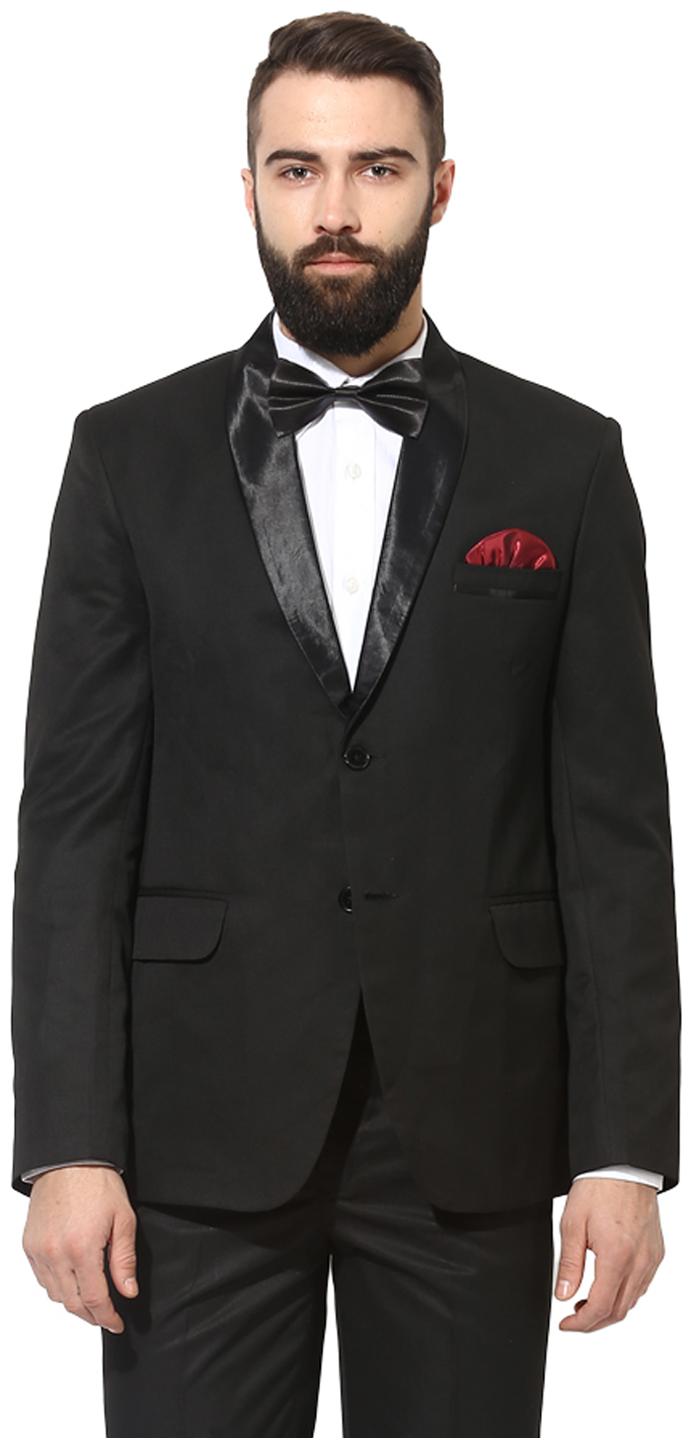 

Hangup mens black 2 button blazer size 36