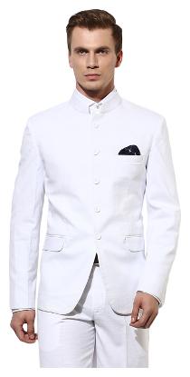 

Hangup mens white 5 button blazer size 36