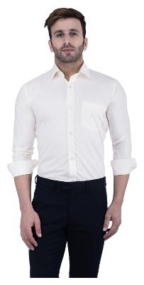 

Hangup Men Slim fit Formal Shirt - White