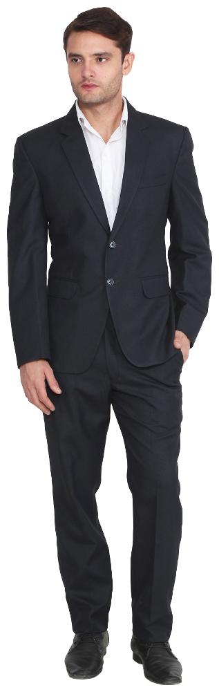 

Hangup Men s Solid Formal Blue Suits