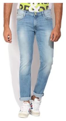 

Lee Men Blue Skinny Fit Jeans