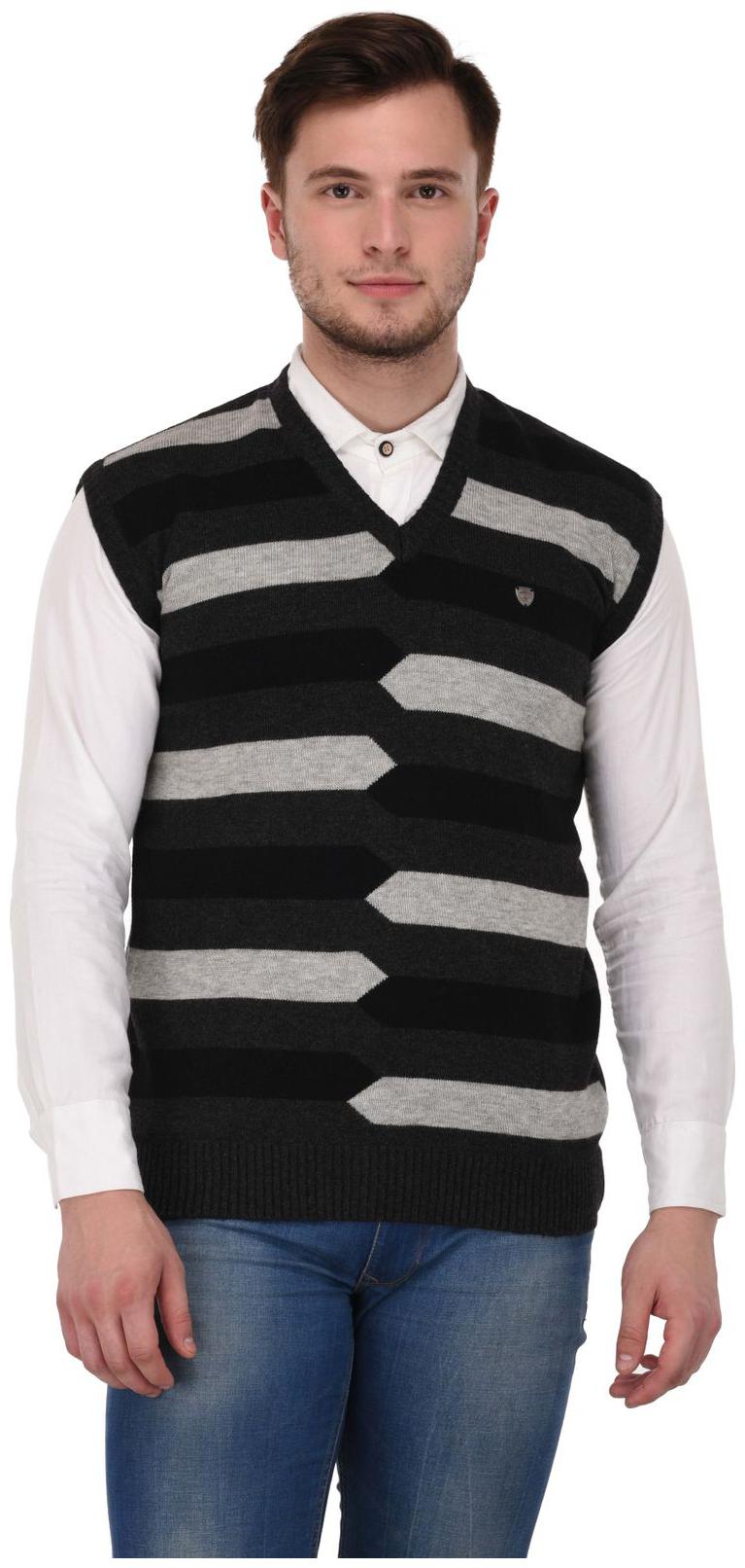 

Leebonee Men s Blended Wool Sleeveless Sweater