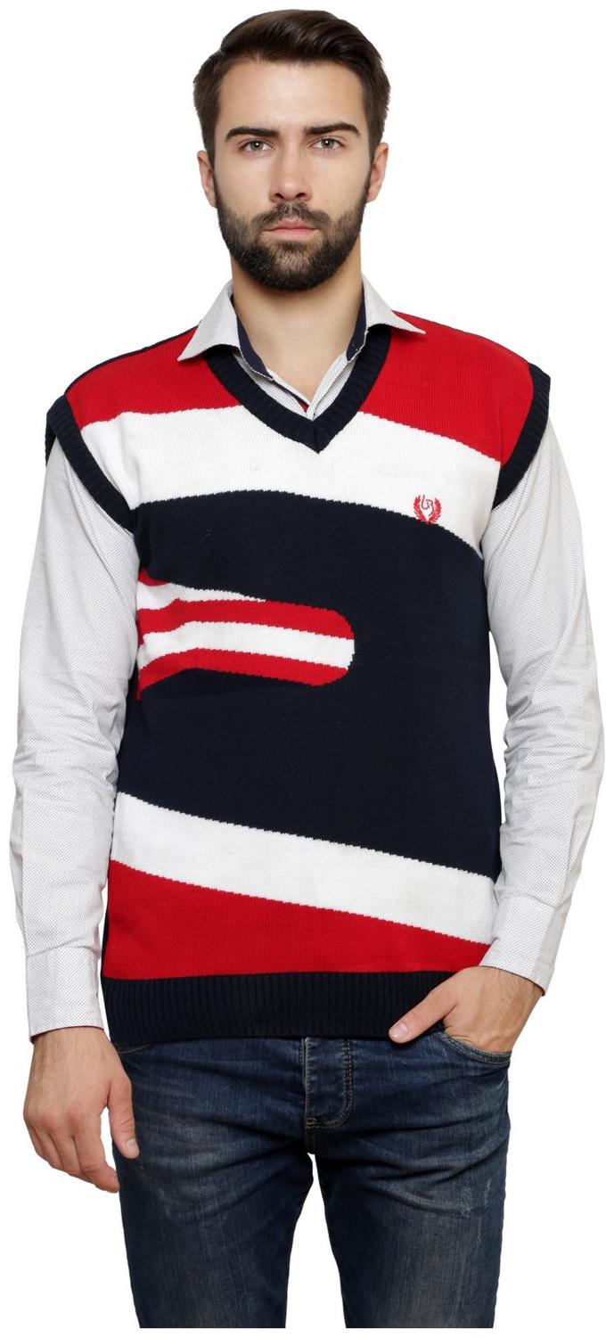 

Leebonee Men Multi V neck Pullover