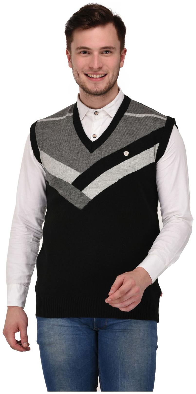 

Leebonee Men s Blended Wool Sleeveless Sweater