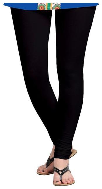 

HRIKSHIKA FASHION Cotton Churidar - Black