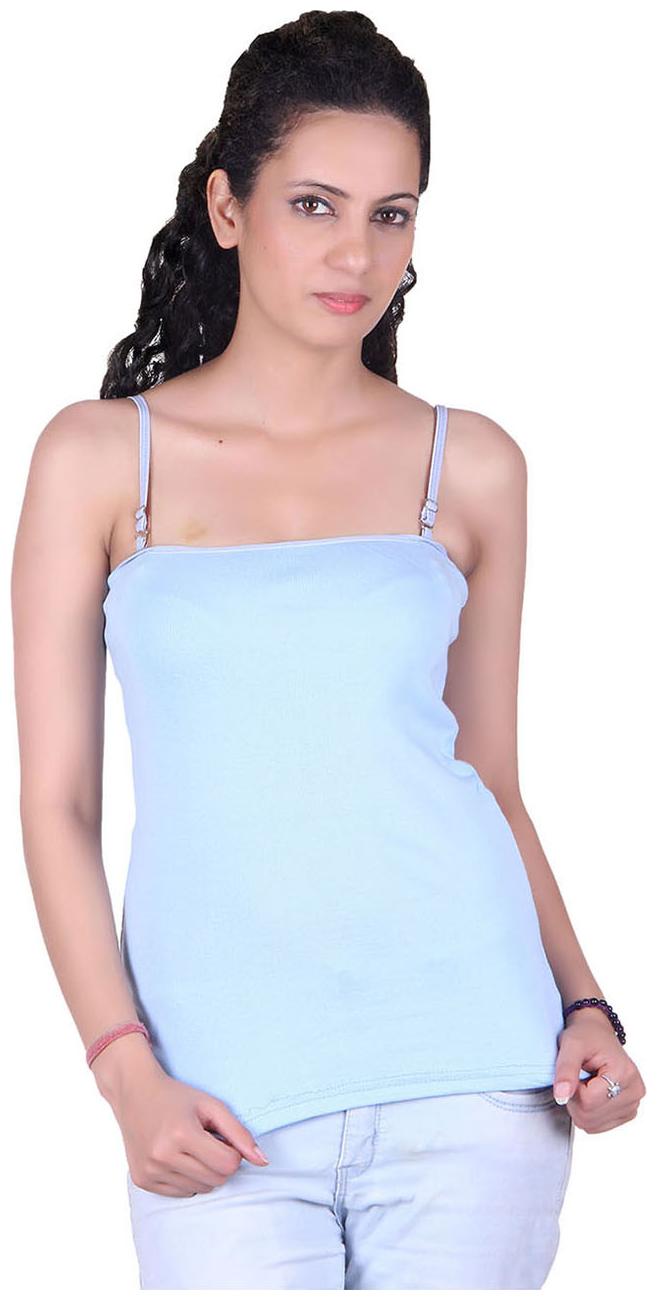 

LIENZ Blue Cotton Camisole Slip