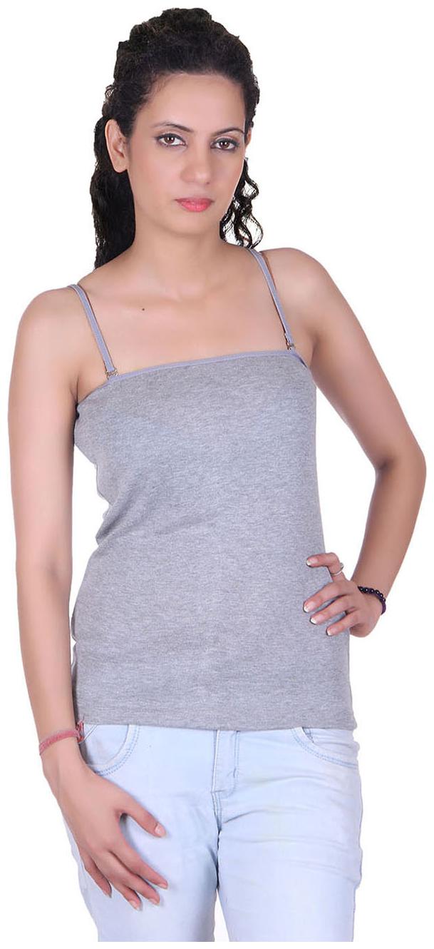

LIENZ Grey Cotton Camisole Slip