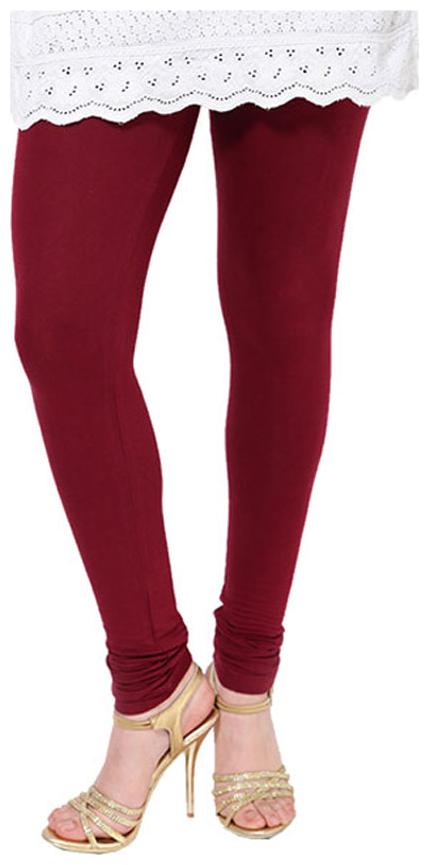 

LIENZ Women Cotton Maroon Color Legging Pack of 1