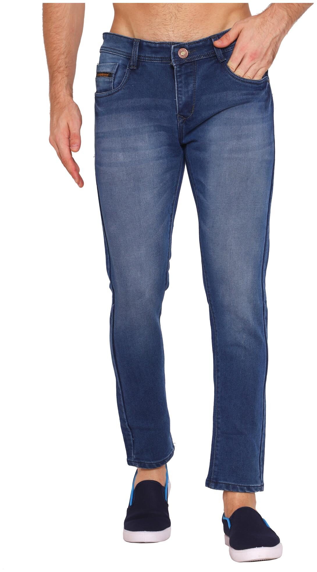

Classic Denim Men Blue Slim Fit Jeans