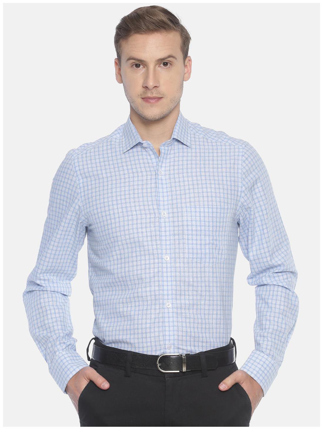 

Linen Club Men Regular fit Formal Shirt - White
