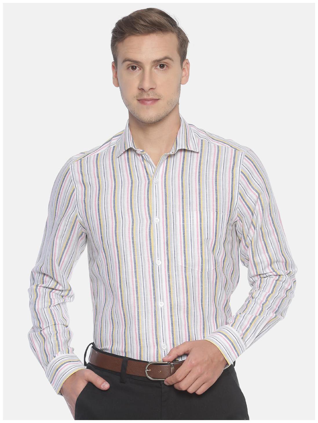 

Linen Club Men Regular fit Formal Shirt - Multi