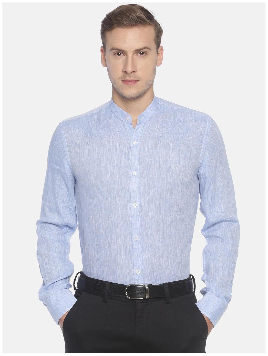 

Linen Club Men Regular fit Formal Shirt - Blue