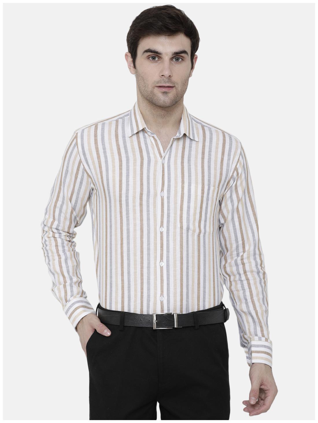 

Linen Club Men Regular fit Formal Shirt - Multi