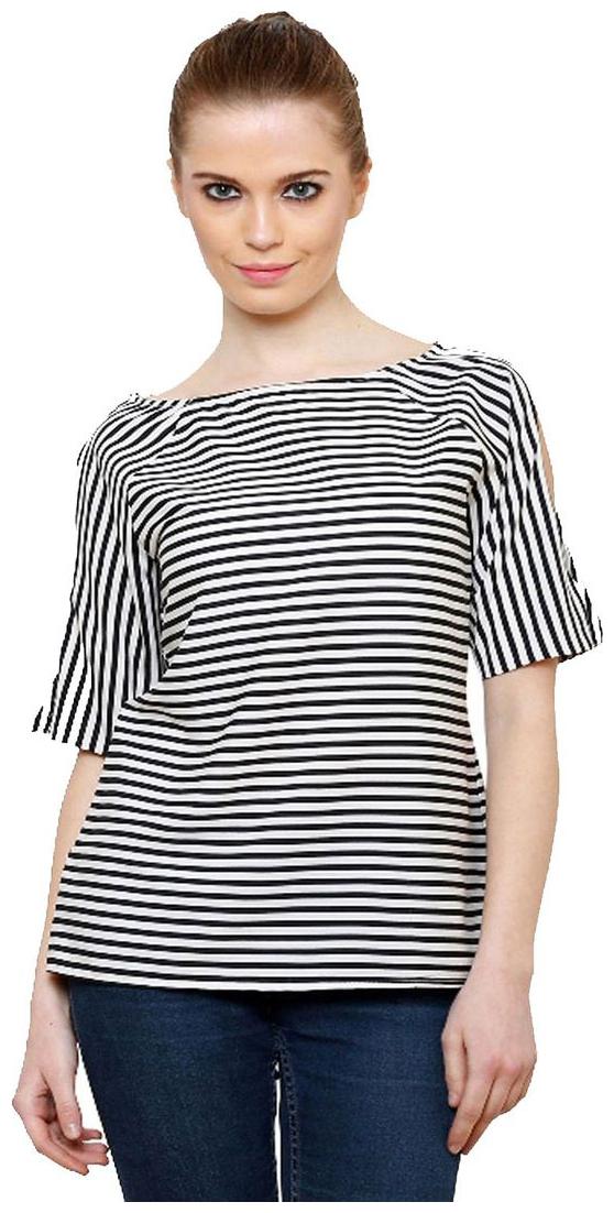 

LIQVID Women Solid Regular top - Multi