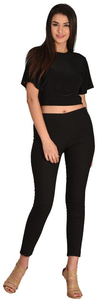 

LIQVID Women Polka dots A-line top - Black