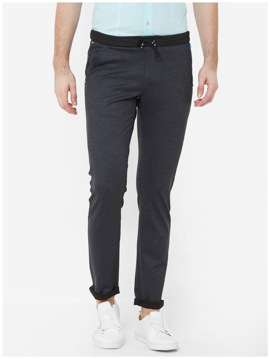 

Livewire Men Blue Solid Slim fit Regular trousers
