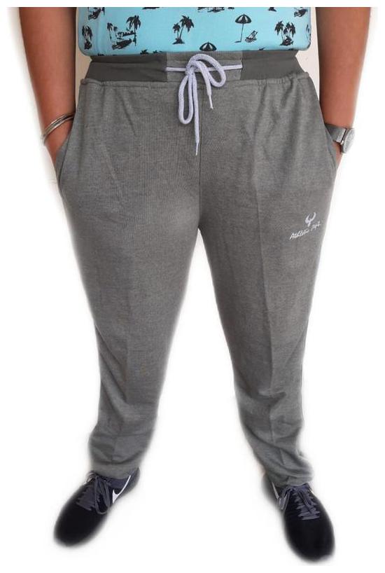 

LIVSTER Men Grey Solid Regular fit Track pants