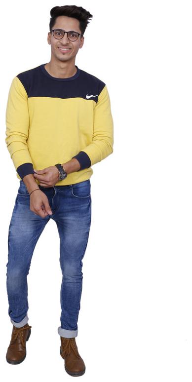 

LLIAIN S Men Blue Regular Fit Jeans