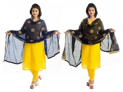 

Lodestone Jute Printed Women s Dupatta(Pack of 2)