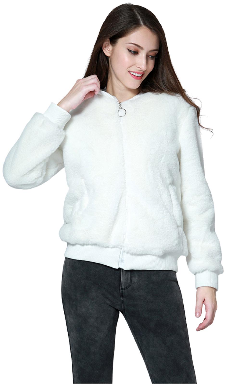 

London Rag Women Solid Regular Jacket - White