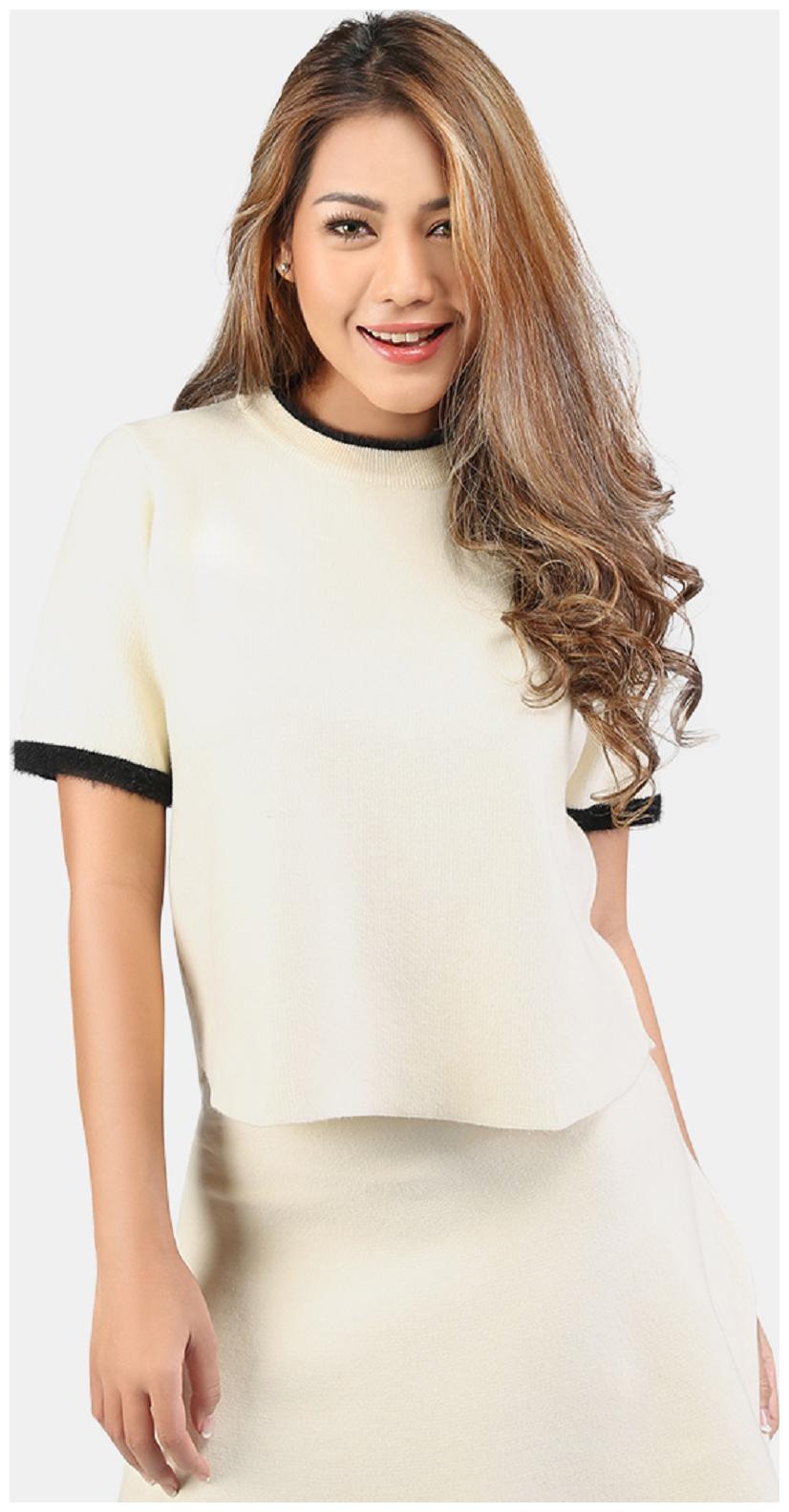 

London Rag Women Solid Regular top - White