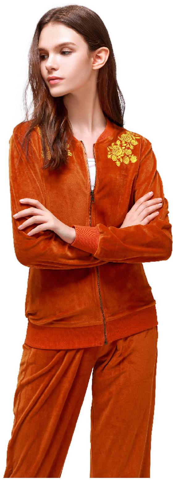 

London Rag Women Embroidered Regular Jacket - Brown