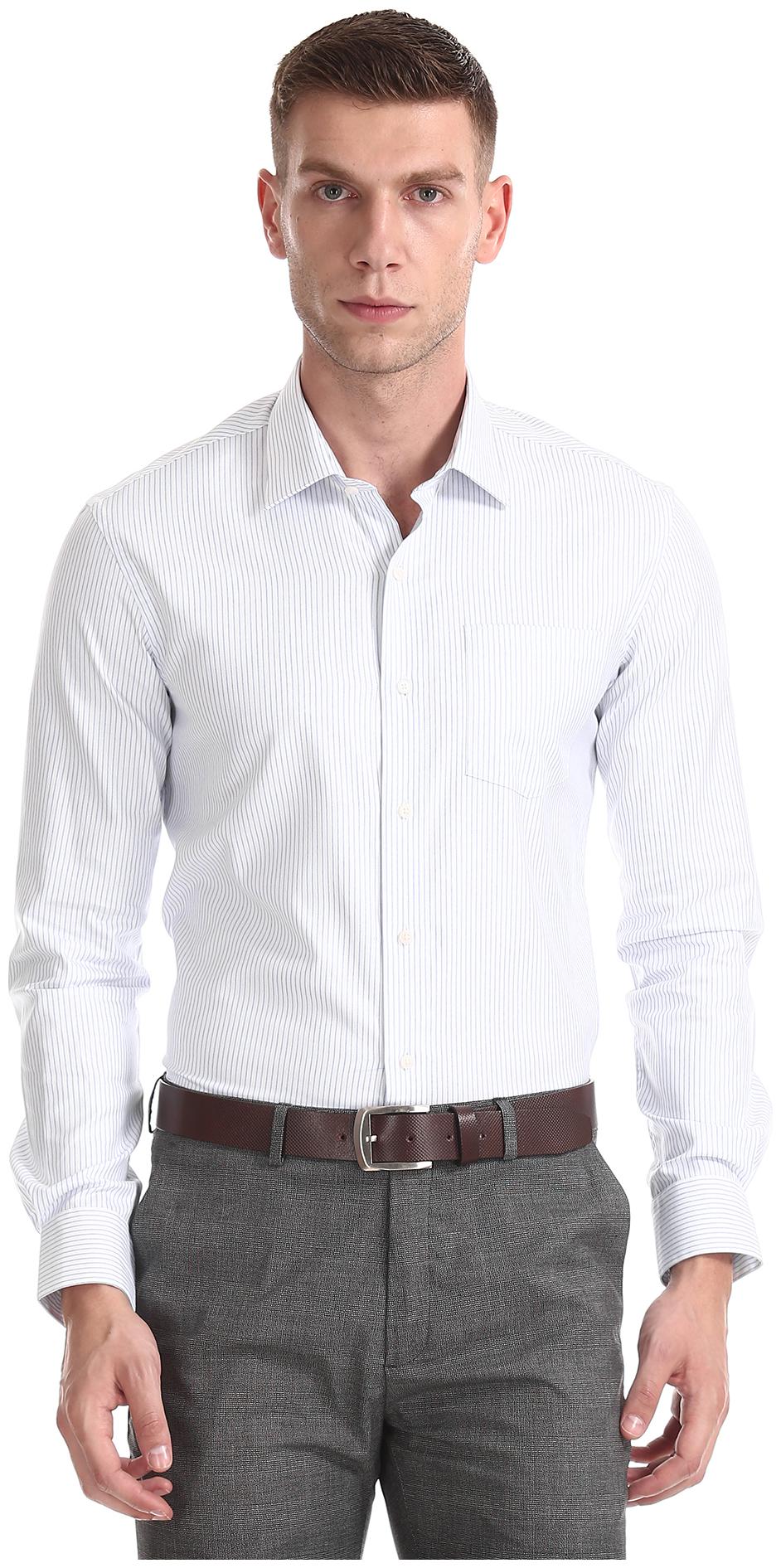 

Arrow Men Slim fit Formal Shirt - White