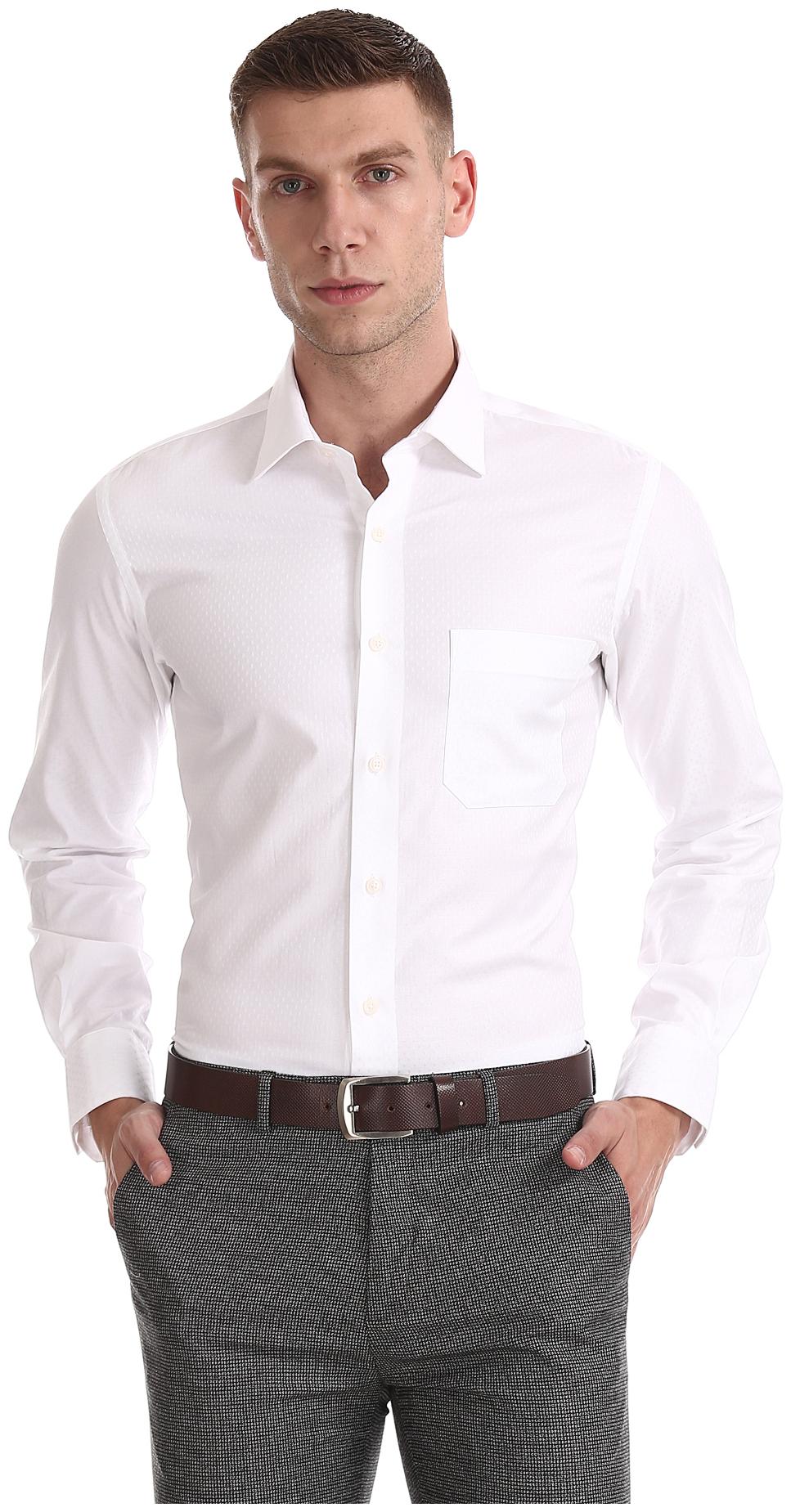 

Arrow Men Regular fit Formal Shirt - White