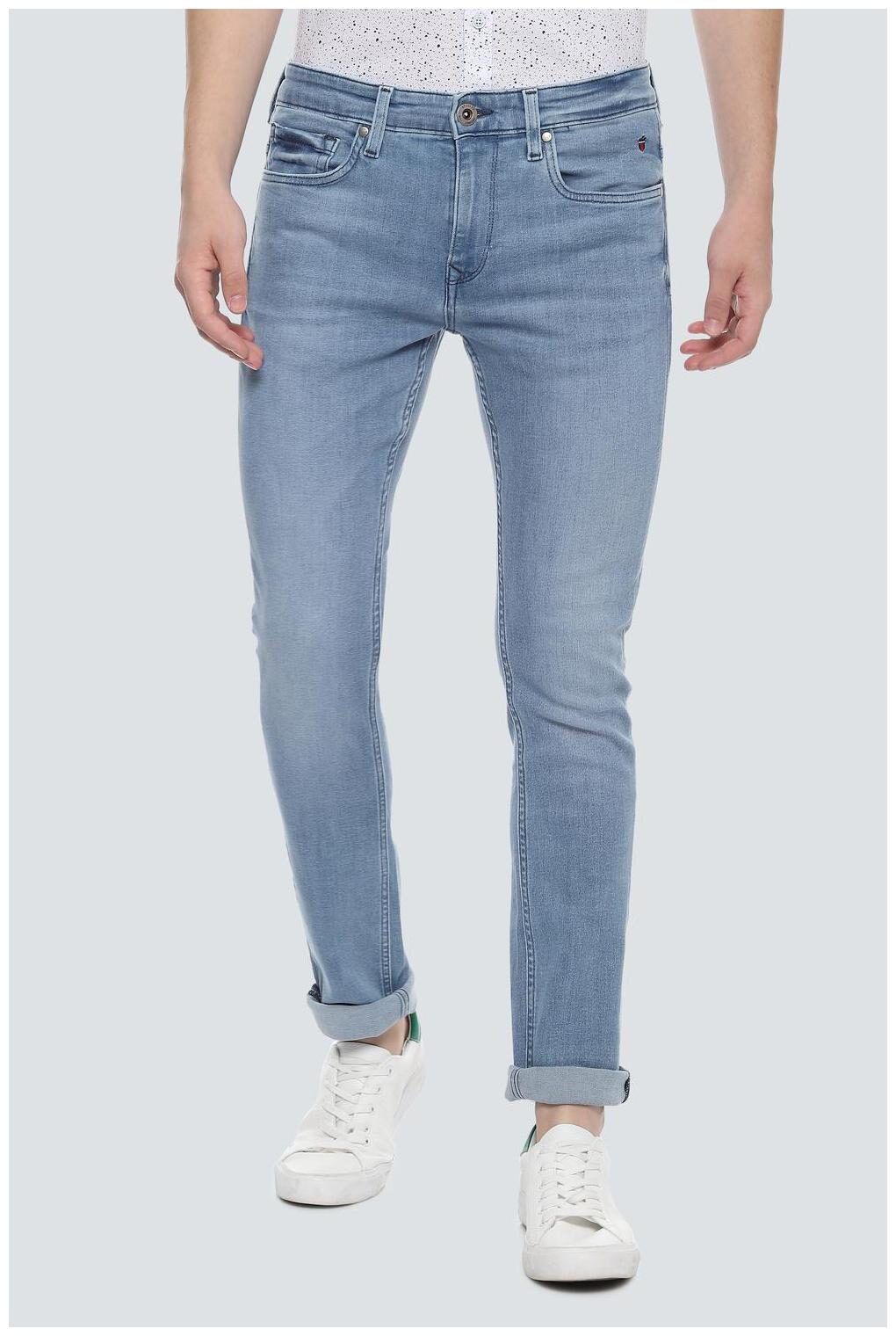 

Louis Philippe Men Blue Slim Fit Jeans