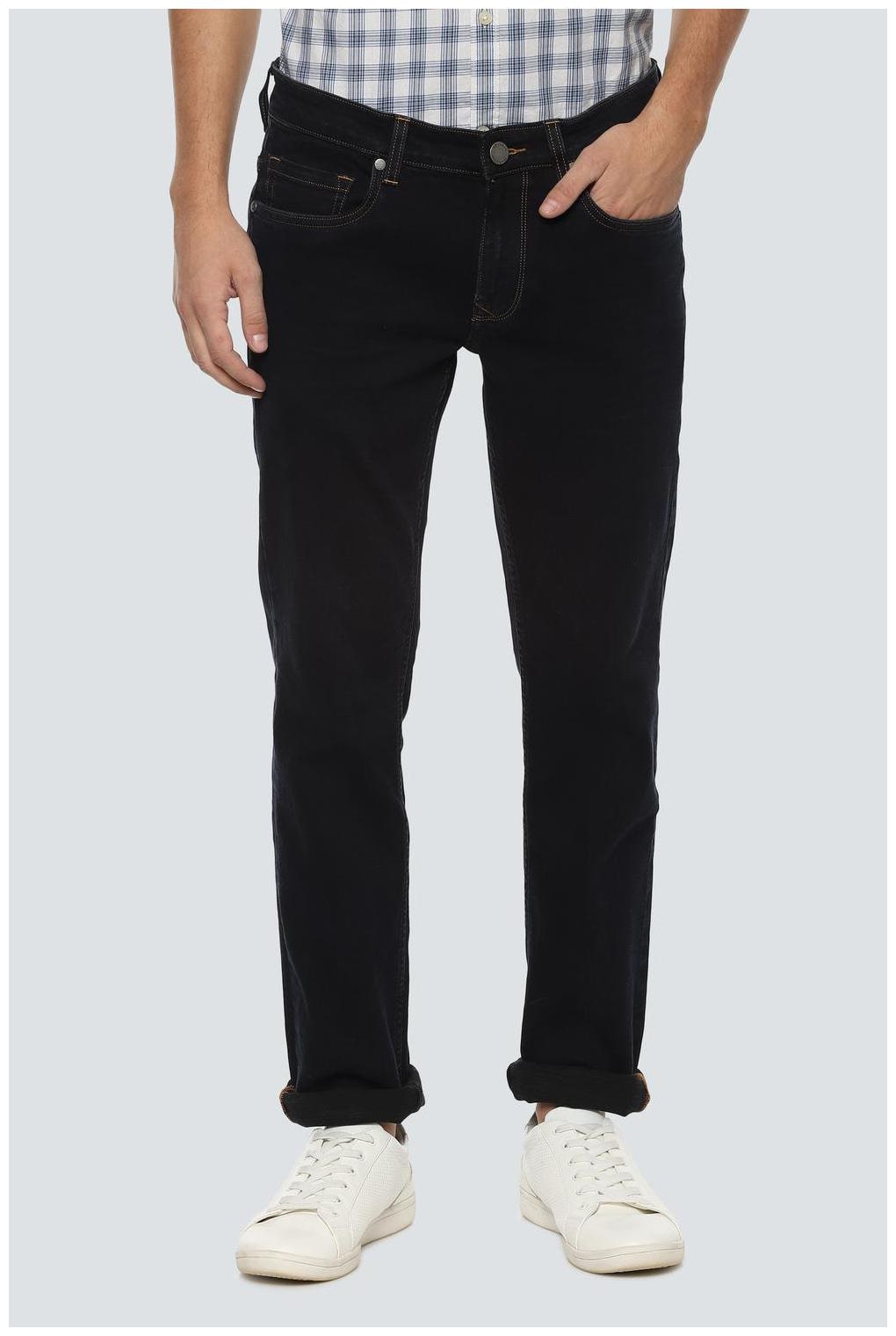 

Louis Philippe Men Navy Blue Slim Fit Jeans