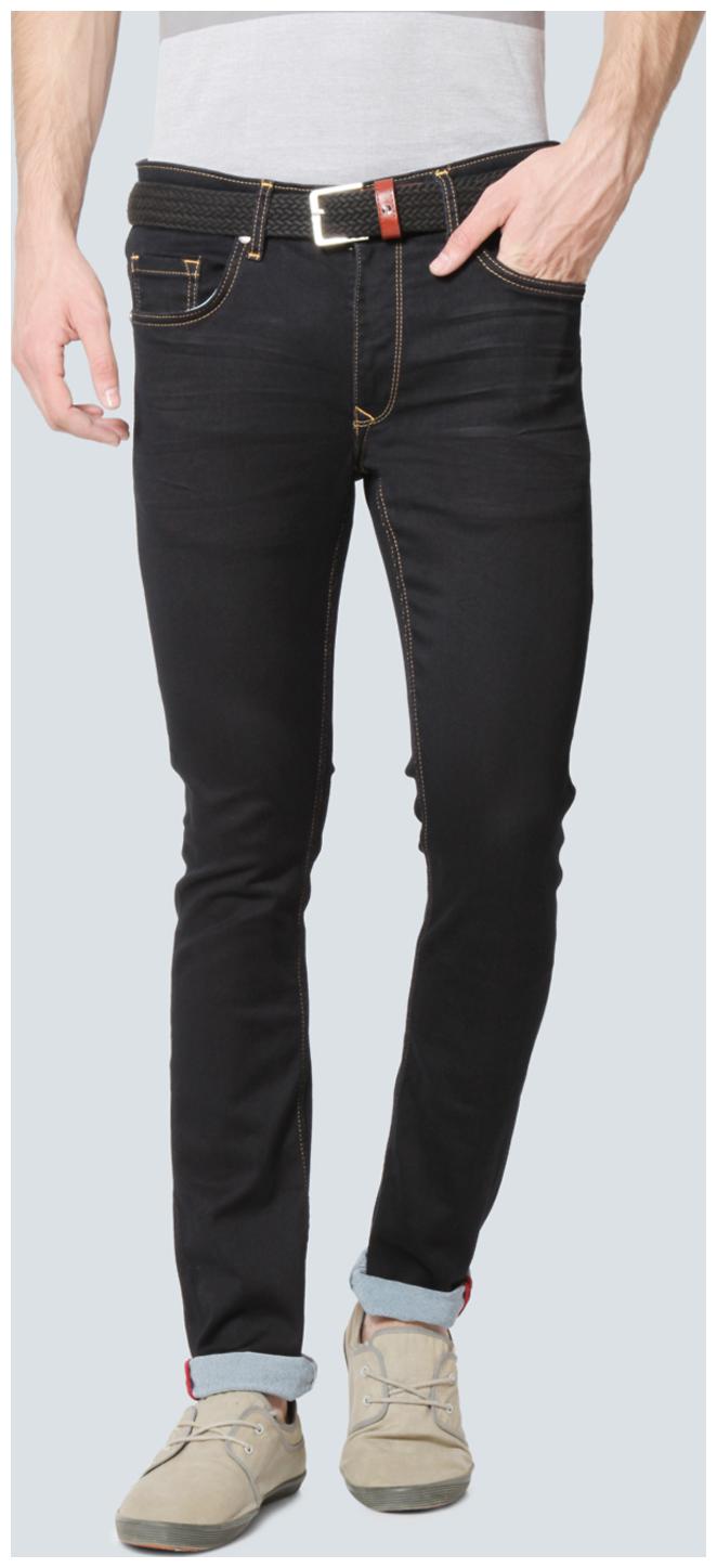 

Louis Philippe Men Black Slim Fit Jeans